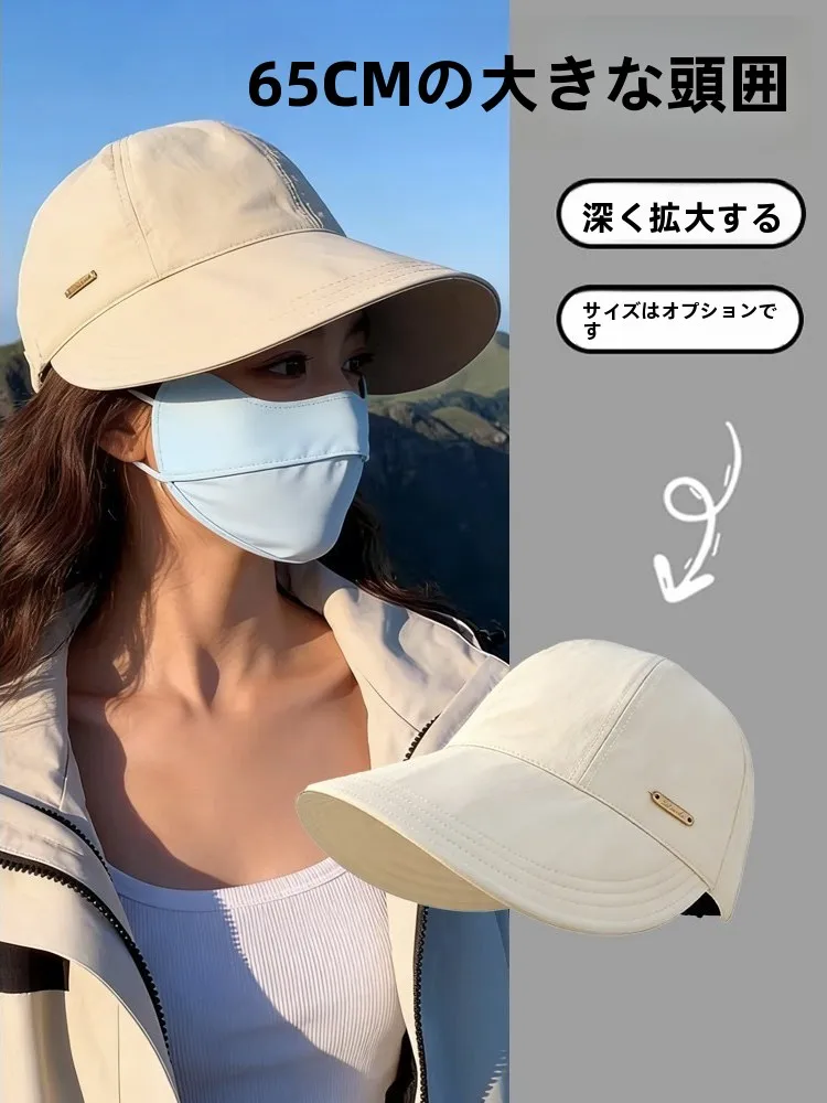 cappello-da-pesca-estivo-roujedsyle-per-donne-protezione-uv-cappello-parasole-regolabile-con-tesa-larga-per-giovani