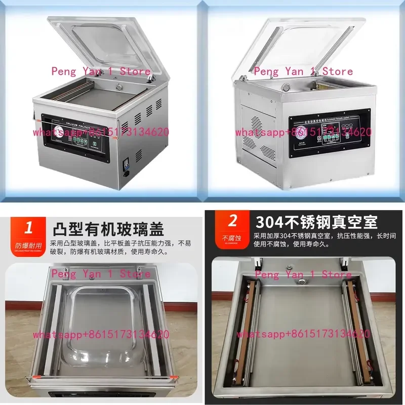 1PCS This compact sealing machine is ideal for both small commercial businesses and household use. It features a single seal