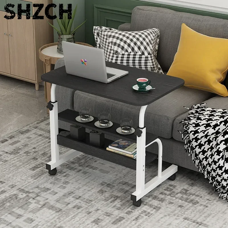 Bedside Bedroom Household Small Table Lifting College Student Desk Dormitory Lazy Computer Desk Desk 40x80cm