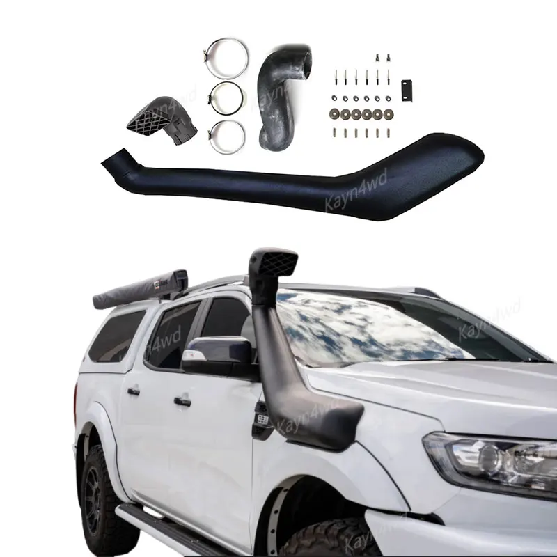 

Pickup 4x4 Exterior Accessories Air Intake Snorkel Kit For 2011+ Ford Ranger PX1 PX2 PX3 2.2L 3.2L Wading Breath Hose Pipe