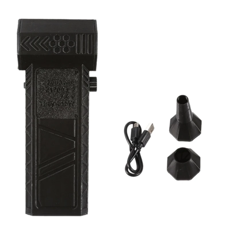 Compressed Air Duster 130000RPM Rechargeable Compressed Air Cleaner for PC Electronics Keyboards Compressed