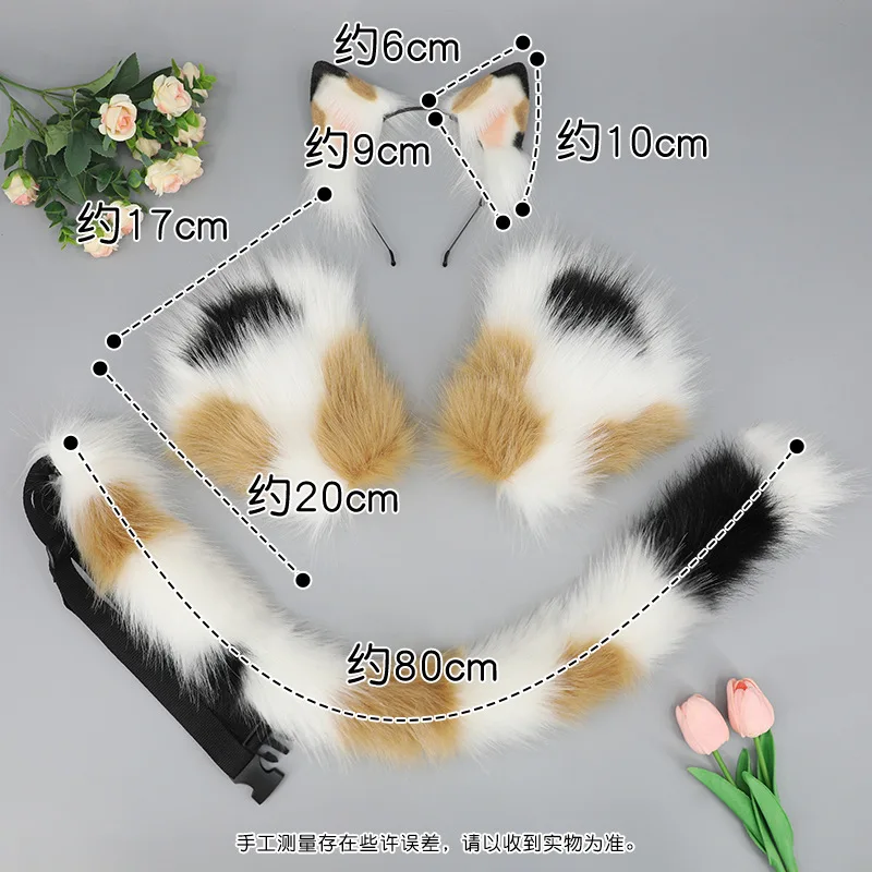 Kawaii katze pfoten handschuhe plüsch kuh klauen handschuhe cosplay zubehör jk mädchen halloween party cosplay requisiten spot katzen klauen handschuh