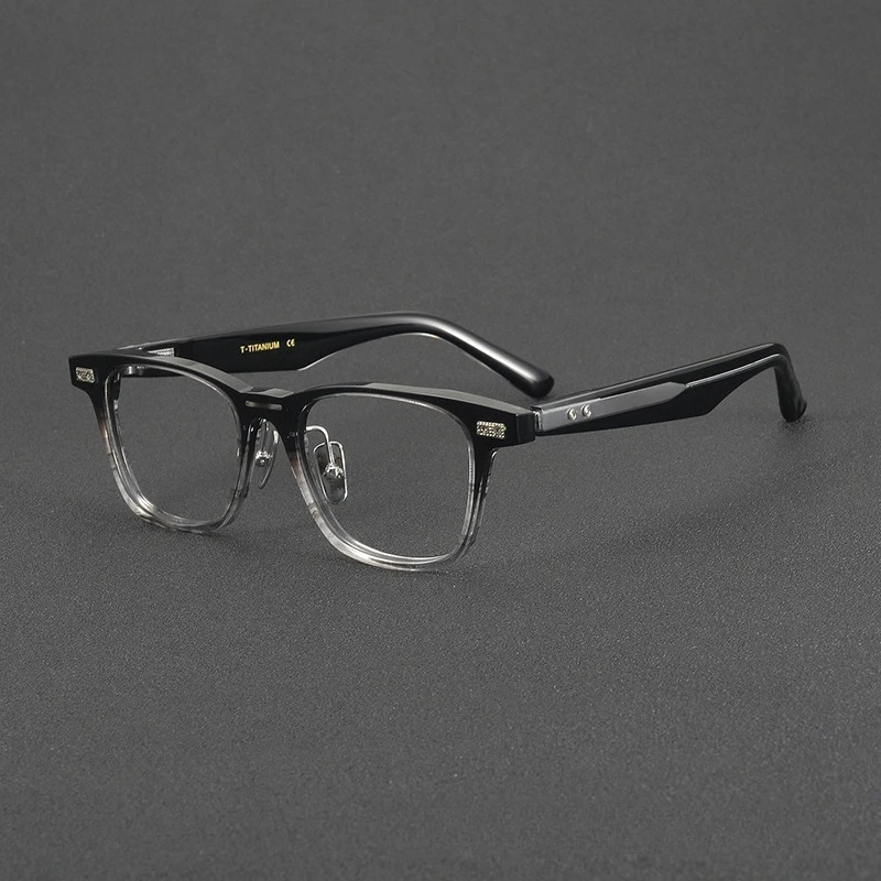 

Top Grade Thick Handmade NP-752 Fashion Acetate Prescription for Men Glasses Frames Women Square Design Myopia Eyewear Optical
