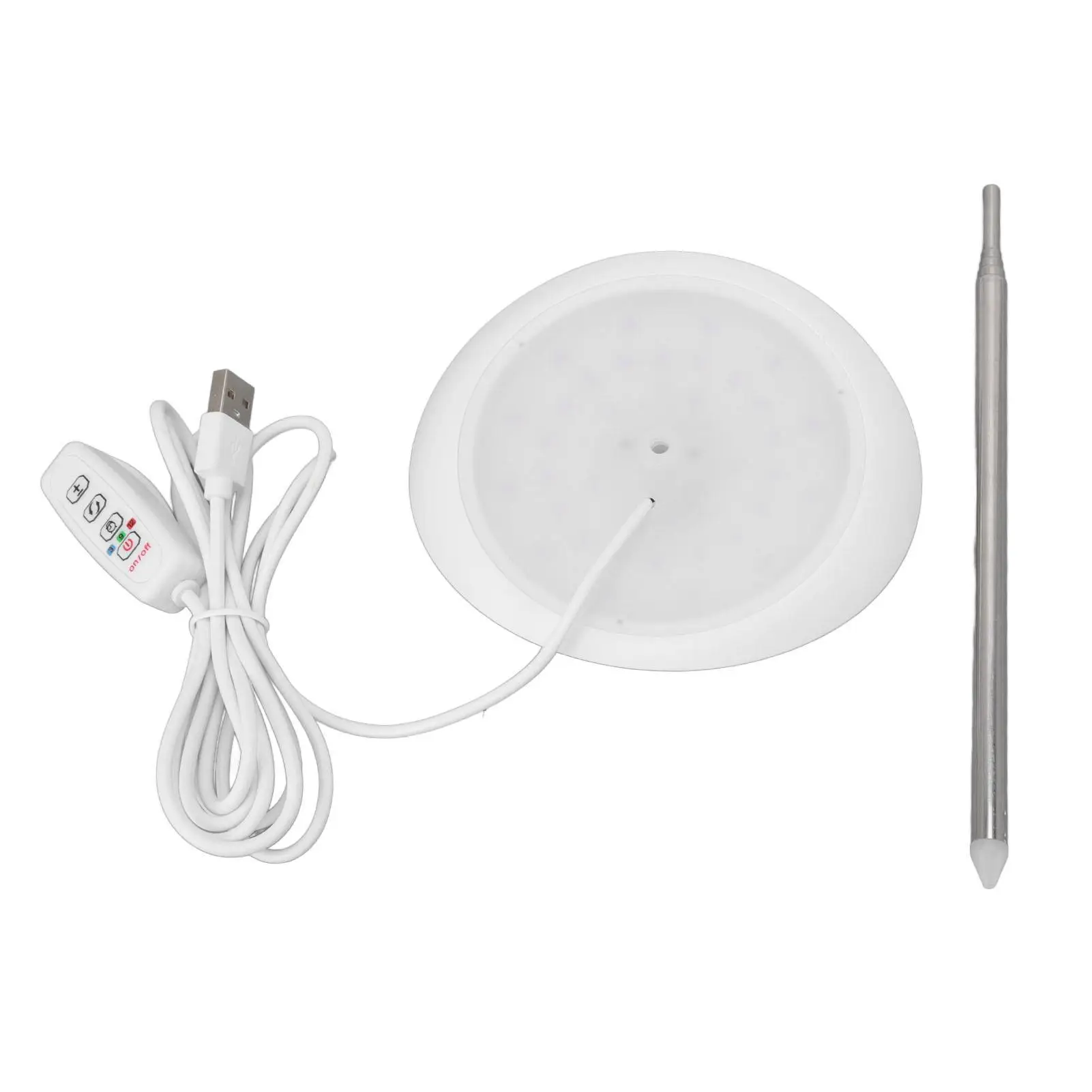 

LED Plant Grow Light with 3 Modes Timing Adjustable Brightness USB Powered Height Adjustable Lamp for succulent Cactus