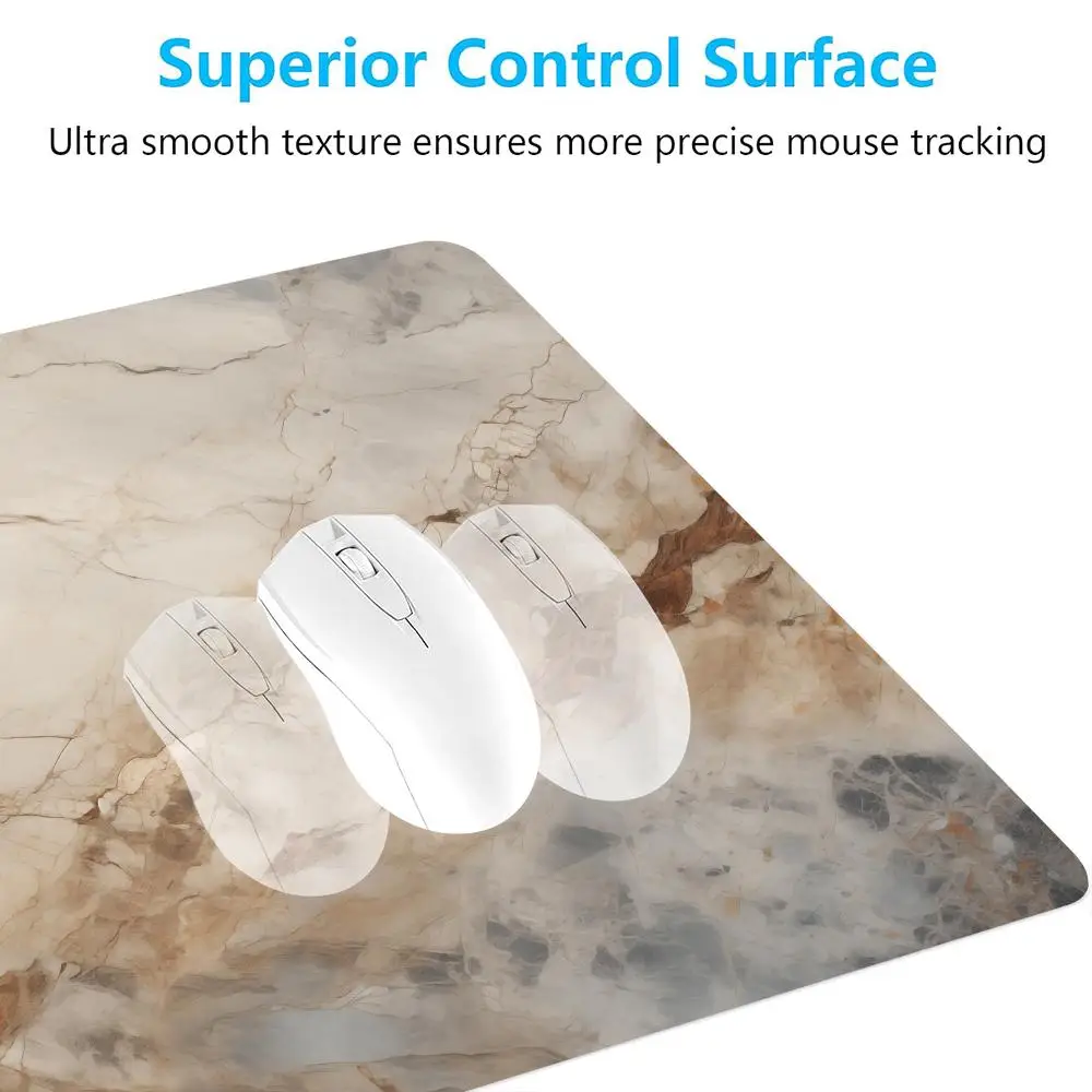 Marble Texture Art Mouse Pad Large Computer Office Game Table Mats XXL Rubber Anti-slip Gaming Keyboard Mousepads Long Desk Pads