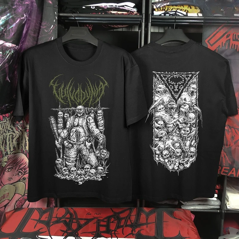 

Vulvodynia Metal Band, лето 2022, футболка из 100% хлопка с принтом, мужская модная уличная футболка с коротким рукавом, удобная, свободная, дышащая