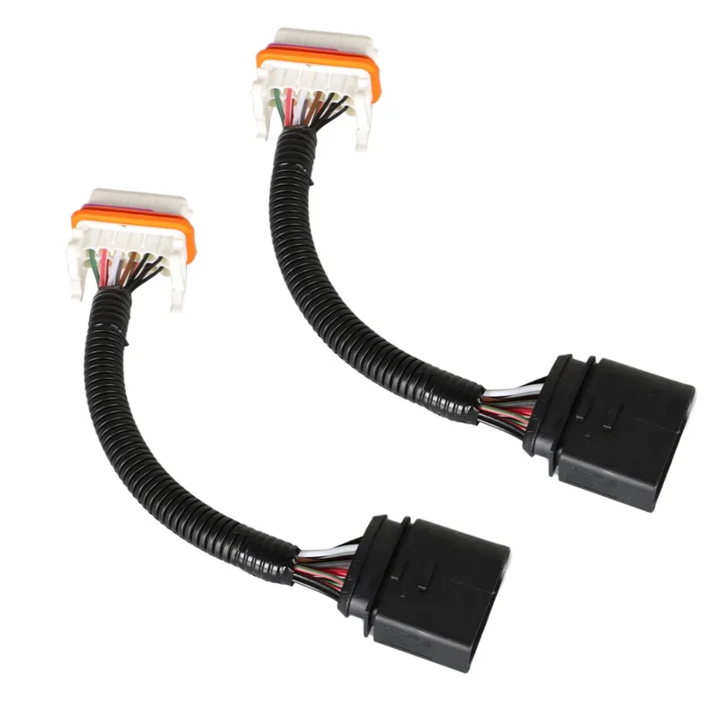 95563123911 لبورشه كايين 4.5L بورش 3.2L المصباح الأسلاك تسخير محولات 2004 2005 2006 كشافات طقم توصيل 2 قطعة