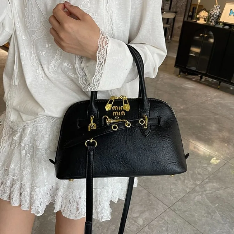 

Simple Elegant Vintage Handbag And Popular Classic Diaper Bags For Women Luxury Leather Crossbody-Bag