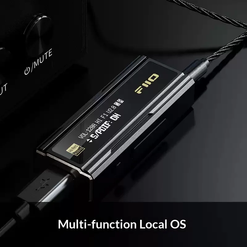 FiiO KA5 Portable decoding amp oled display screen Double CS43198 decoding Double 8261 amp HIFI lossless balanced DSD