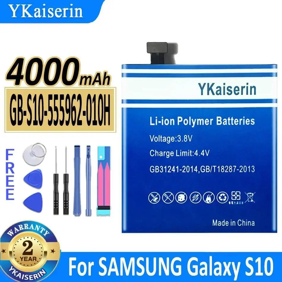 

GB-S10-555962-010H Mobile Phone Battery Fast Charging 4000Mah For Samsung Galaxy S10 Japanese Version