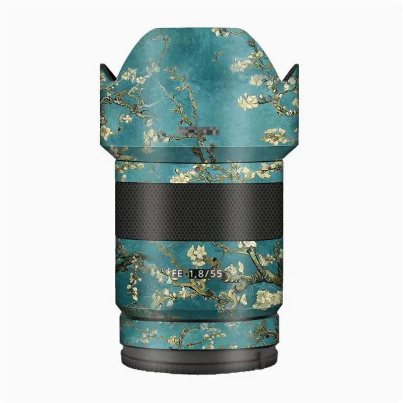 55 1.8 Decal Skin Vinyl Wrap Film Lens Body Protective Sticker Protector Coat SEL55F18Z For Sony FE 55mm F1.8 ZA F/1.8 551.8