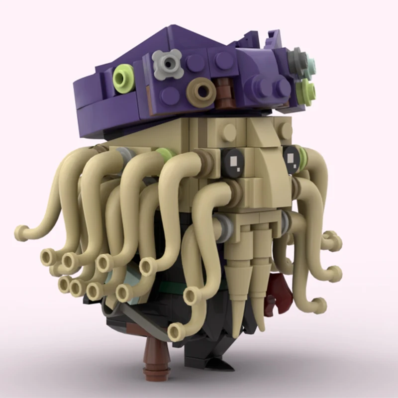 

246 шт. MOC Davy Jones «Пираты Кариббейса» Brickheadz, строительные блоки, рождественский подарок, мастер-серия, коллекционное издание, модель