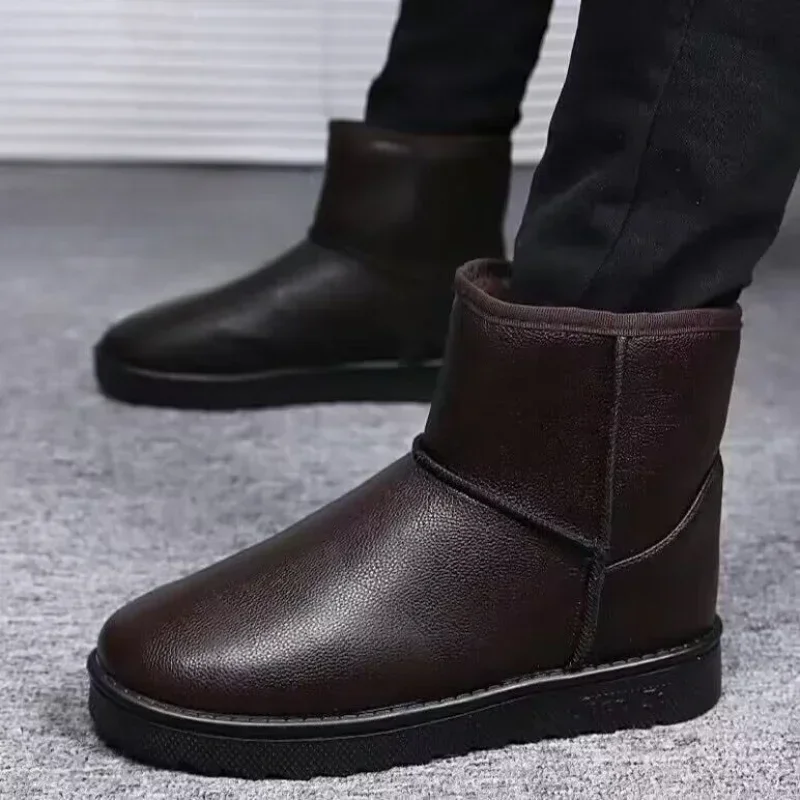 Boots for Men Slip-On Rubber Platform Sale Footwear New Man Shoes Y2k Vintage Size 45 Classic In Promotion Hot Selling Offers 44