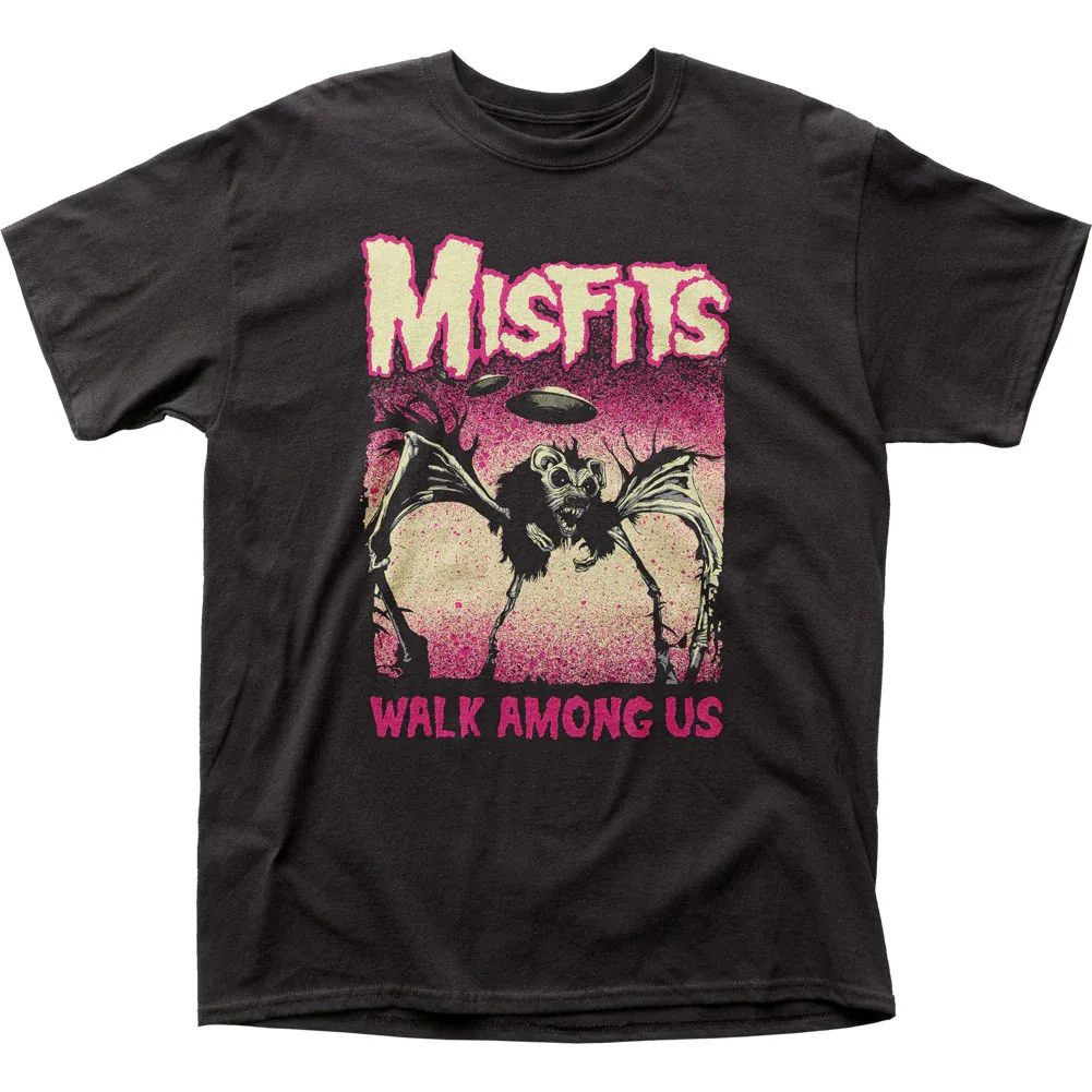 The Misfits Bat-Rat-Spider Mens Signature Black T-Shirt Gift Fans All Size