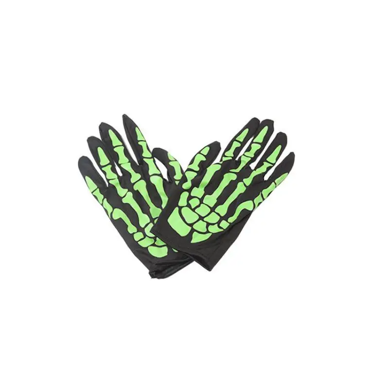 Neue Handschuhe mit Totenkopf- und Krallenmuster, dehnbare Handschuhe mit Skelett-Motiv für Halloween, Cosplay, Mottopartys und Kostüme. – Detail 5