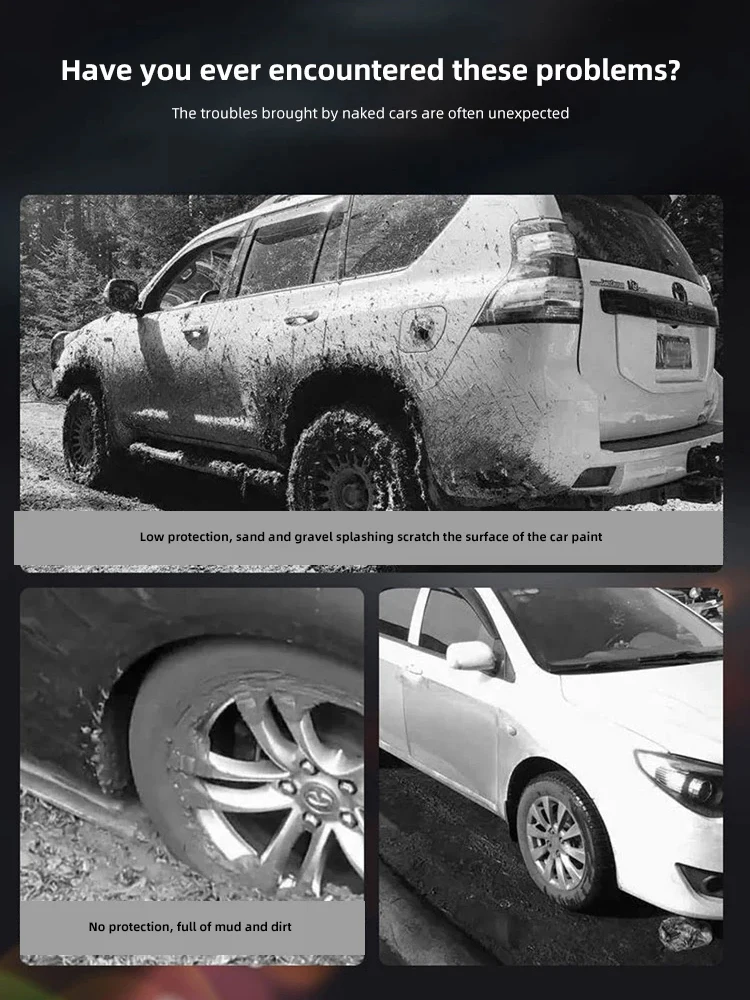 

4 PCS Car Mud Flaps For BYD Tang L Sealion 8 2025 2026 Auto Fender Antifreeze Mudguards Splash Mudflaps Cars Accessories Mudflap
