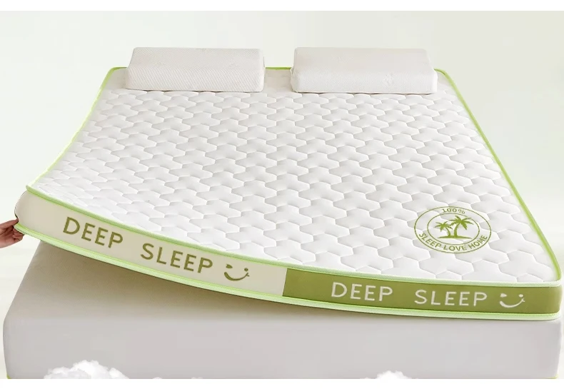 Latex Sponge 4/7cm Tatami Mat High Grade Thicken Memory Foam Mattress Twin King Queen Size Winter Keep Warm Bed Cover Cushion