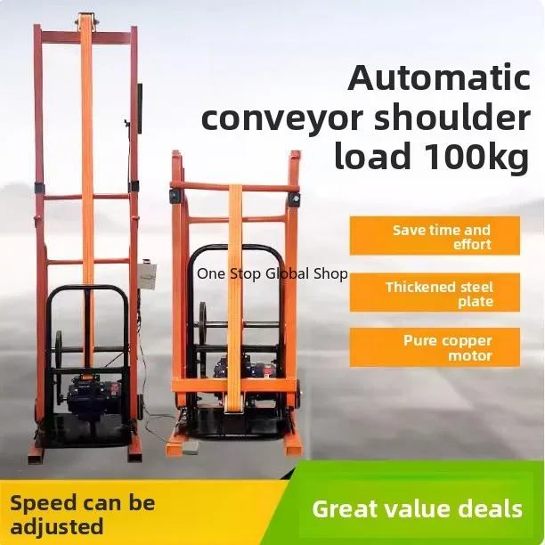 Automatic Shoulder Machine, Elevator, Foot Pedal Machine for Shoulder Lifting, Self Stopping and Non-stop