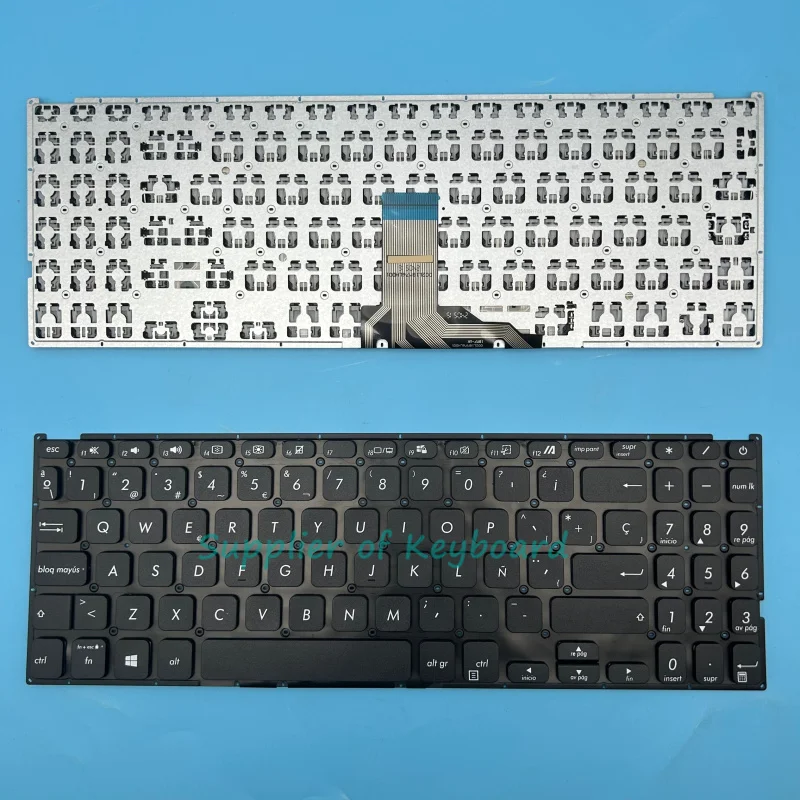 NEW English/UK/Russian/Latin Spanish/French Keyboard For Asus Vivobook X509 X509B X509D X509J X509FA X509FJ X509U X509UA X509DA