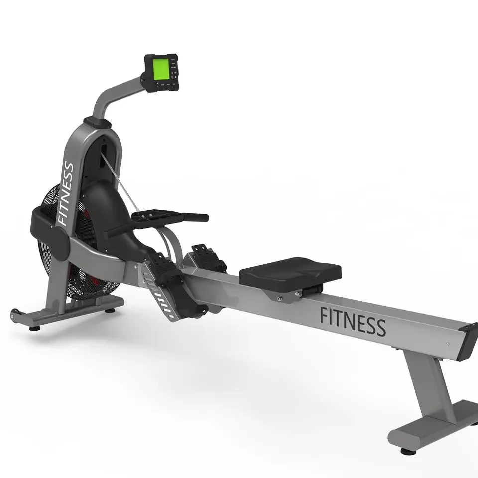 

High Quality Indoor Foldable Fitness Air Rowing Machine Customizable LED Screen Home Use Spinning Bikes Portable Indoor Rower