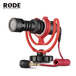 Original Rode VideoMicro Recording Microphone Interview Microfone with Deadcat for Canon Nikon DSLR Camera for iPhone Smooth Q