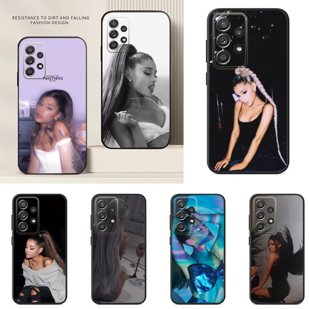 A-Ariana G-Grande Phone Case For Samsung S24,S23,S22,S21,S20,S10,S10E,S9 Ultra Plus FE Note 20 Ultra 10 9 Plus Case