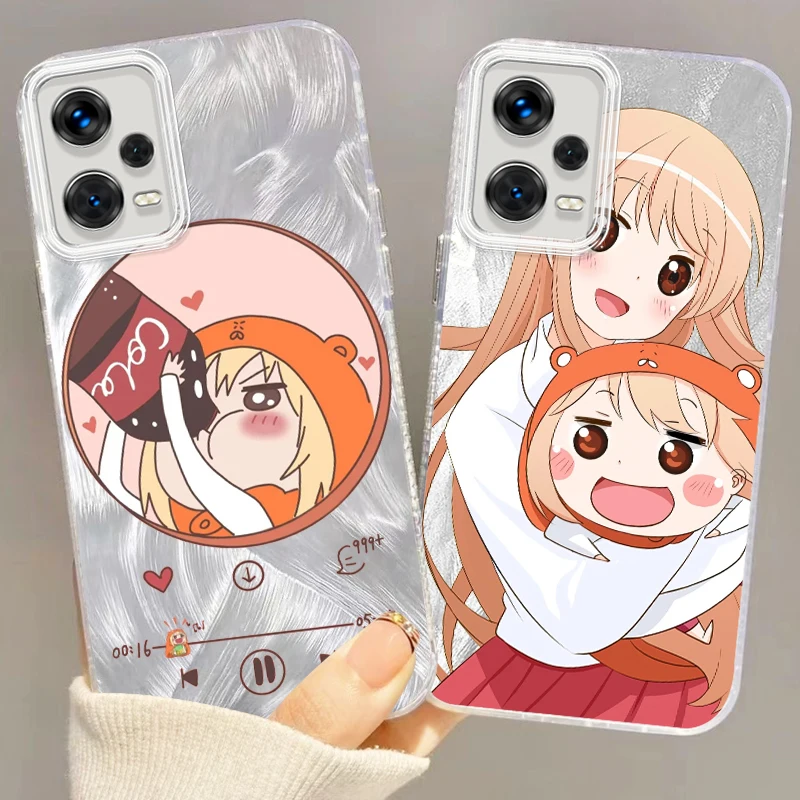 Japanse Anime Mode Schattig Voor Xiaomi Redmi Note 13 12 11 11S 10 10S 9 9S 8 Pro Plus Max 5G Veren Garen Zachte Telefoonhoes