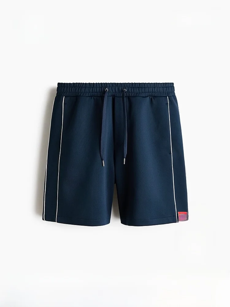 

H&M Men's Casual Short Pants Summer 2026 Standard Fit Polyester Fiber 93% Polyurethane Elastic Fiber 7% Same as Mall
