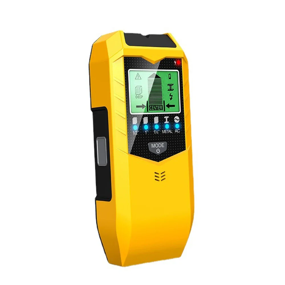 SH402 Electronic Detector Wall Stud Finder Sensor Wall Scanner Edge Center Detect Wood Beam/Metal/AC Live Wires Inside The Wall