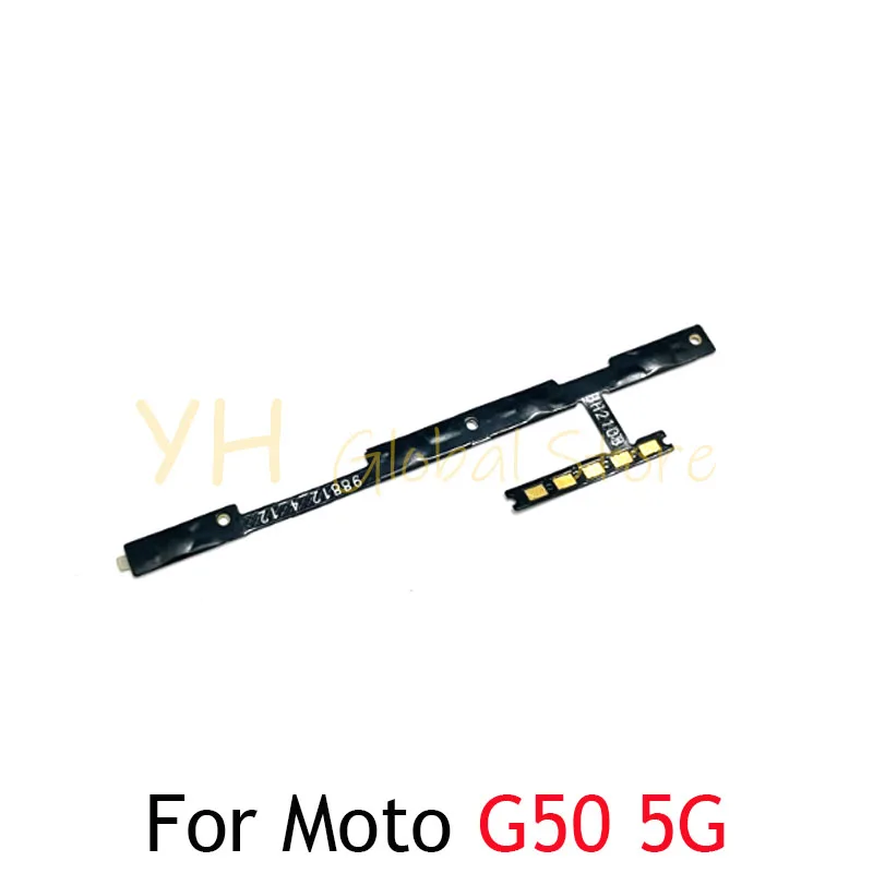 

For Motorola Moto G10 G20 G30 G50 G60 G60S G100 G200 5G Power On Off Switch Volume Side Button Flex Cable