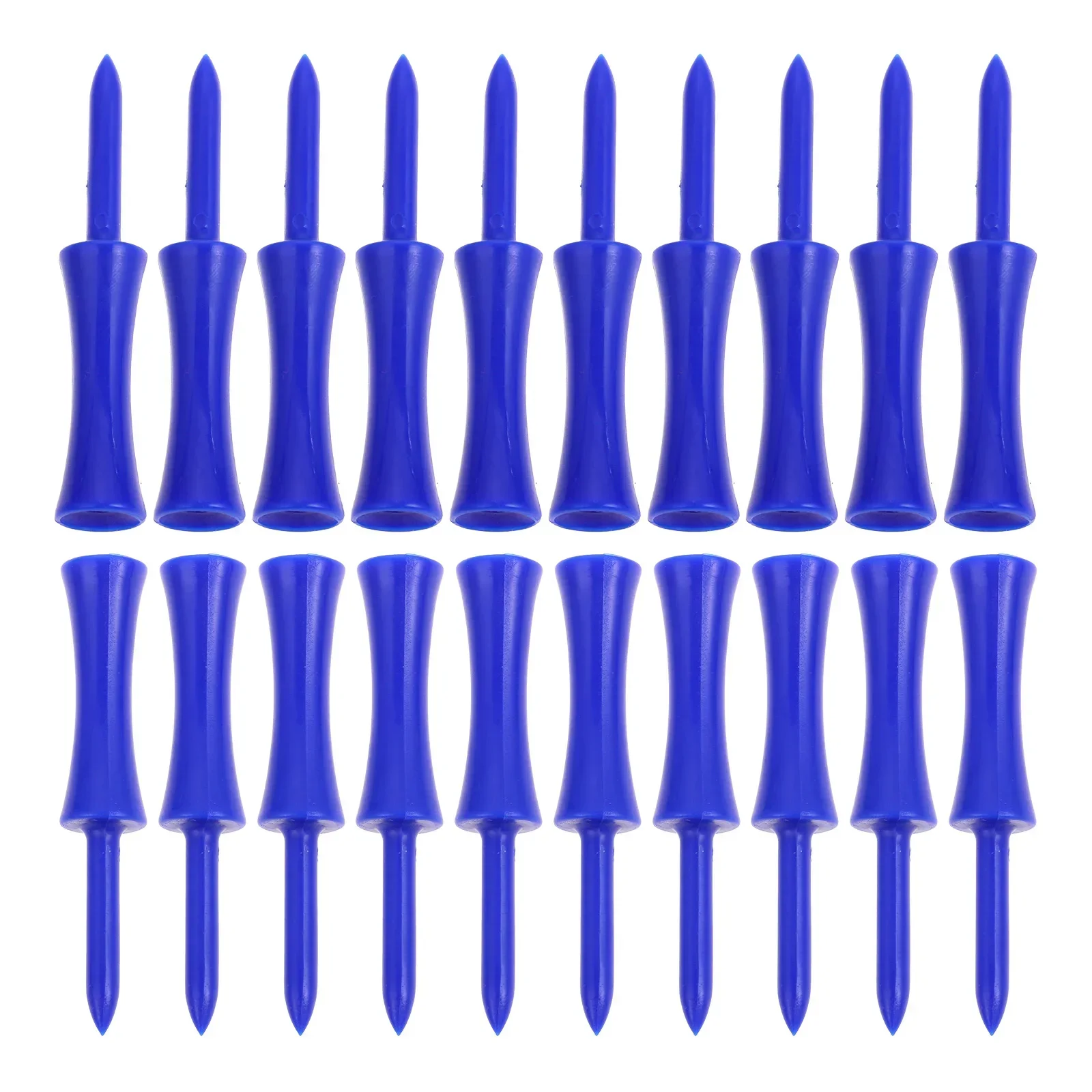 100 Pcs/Lot Plastic 68mm Step Down Golf Tees Graduated Castle Golf Tee Height Control Sports Golf Club Accessories Tees