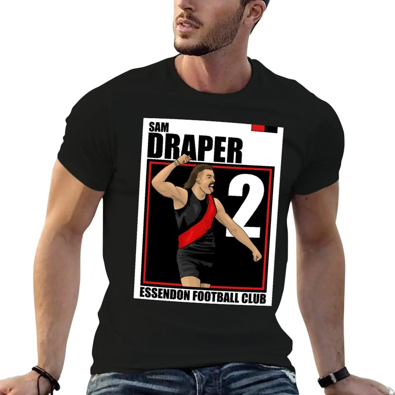 Sam Draper T-Shirt shirts graphic tees anime tshirt plain black t shirts men