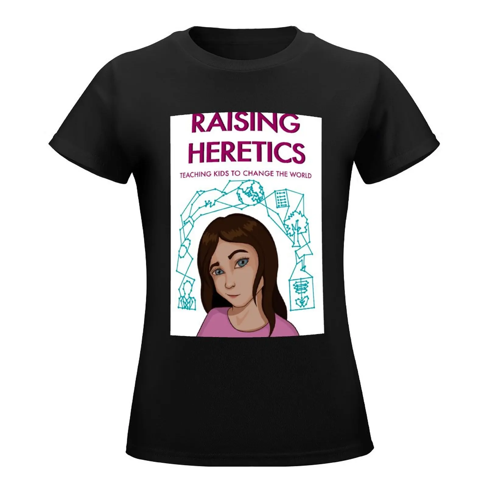 Raising Heretics Merch T-Shirt tees korean fashion Short sleeve tee oversized Womens graphic t shirts