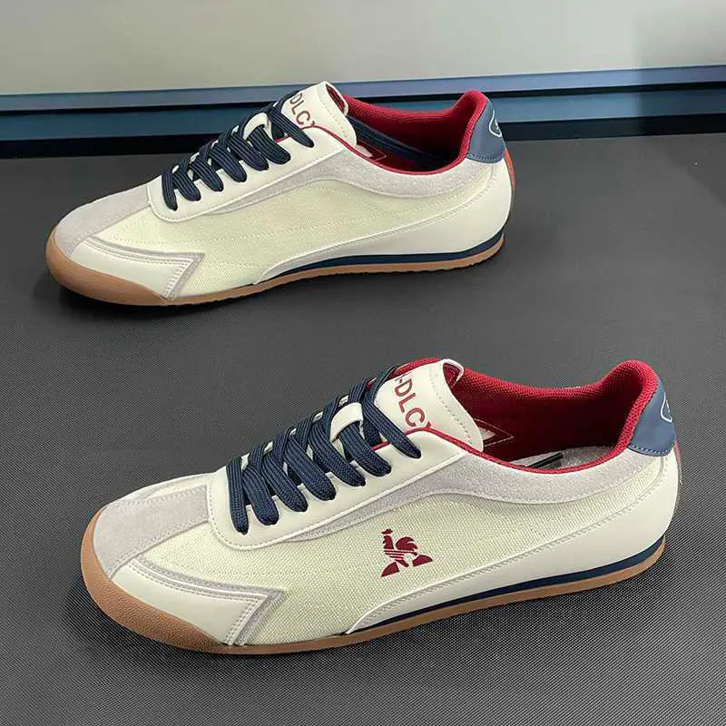 Men's Low-Top Skate Shoes Soft Bottom Anti-Slip Versatile Casual Sports Breathable Summer 2026 Style PaulGabrlie Fashion Snea...