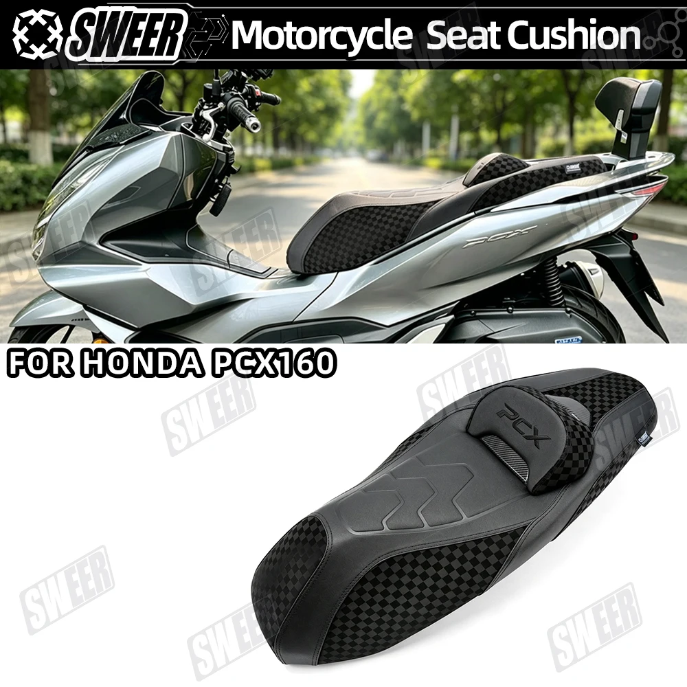 Motorcycle Seat Cushion Suitable For Honda PCX160 2020-2026 Modified Integrated Seat Pad Replacement Saddle Accessories