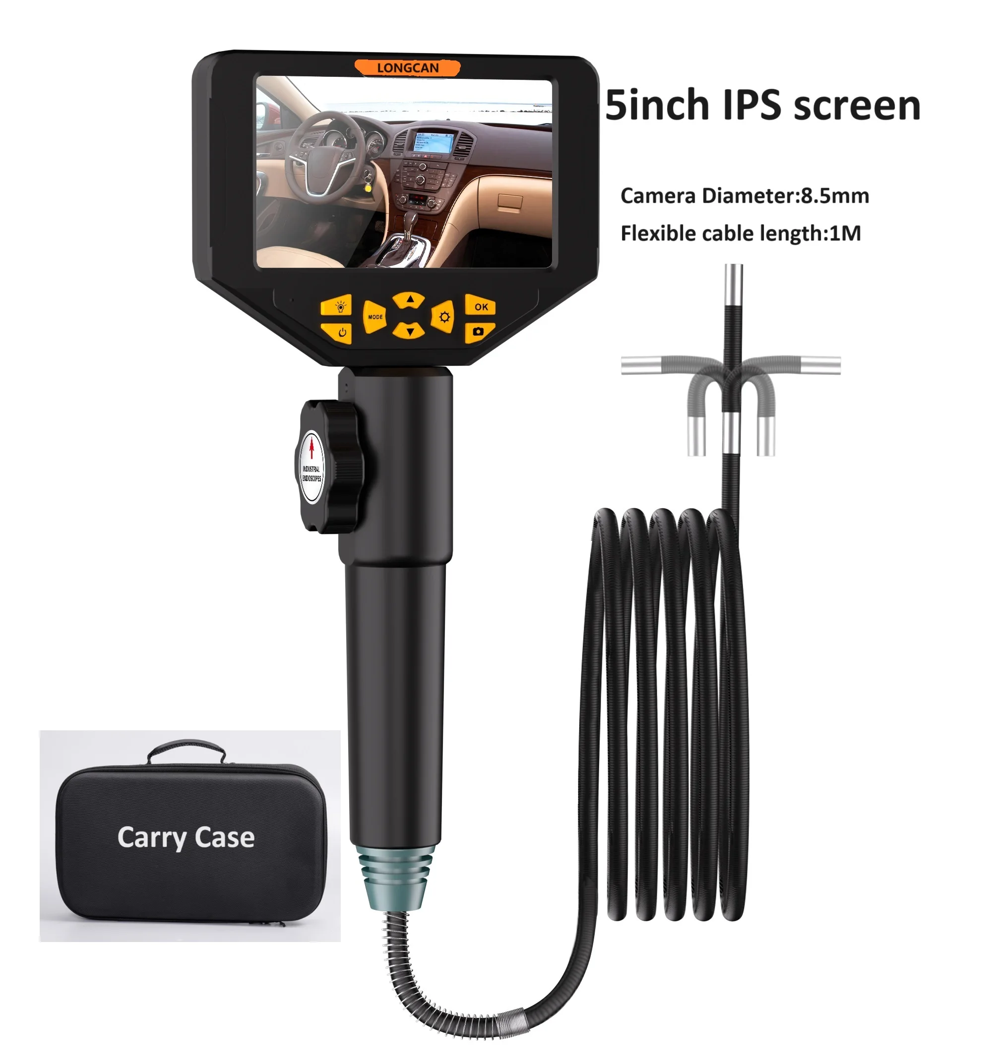 8.5MM Industrial Endoscope Camera 5