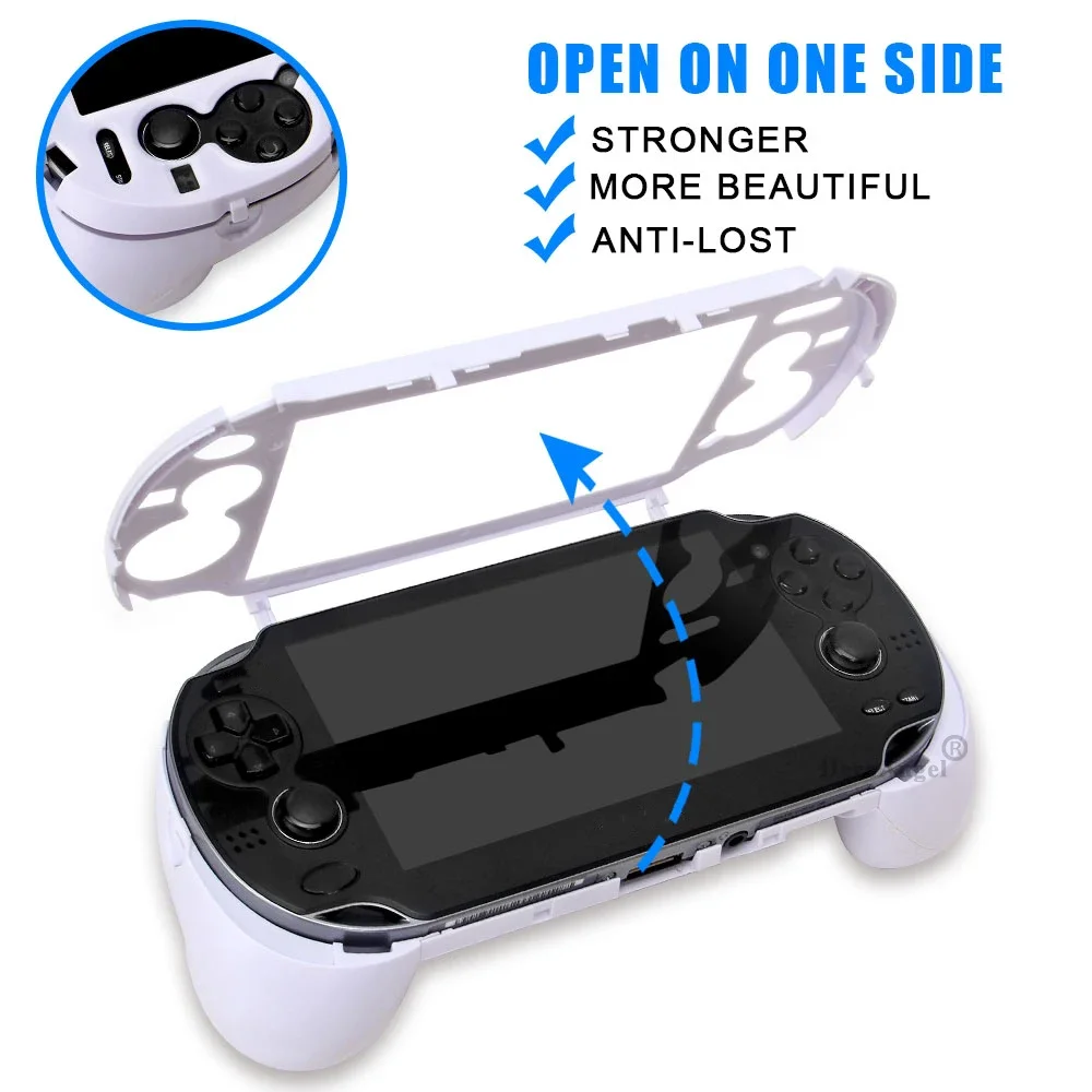 2026 Neu für PS VITA 1000 / PSV1000 Mattierte Handgriff-Schutzhülle mit L2 R2 Trigger-Tasten für PSV 1000 Spielkonsole – Detail 12