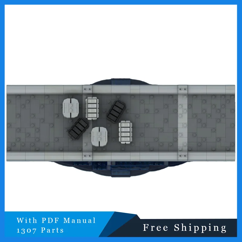 

1307PCS Star Battle Series Famous Cool Display Platform Building Blocks Creative Bricks Model Children Assembly Display Toy Gift