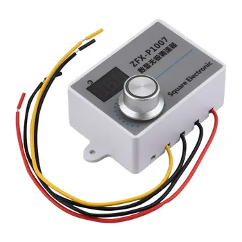 500W nastavitelný regulátor otáček ventilátoru 220V odolný digitální displej regulátor otáček motoru napájecí zdroj 10 nejlepší prodej Regulátor otáček motoru 220V - №9