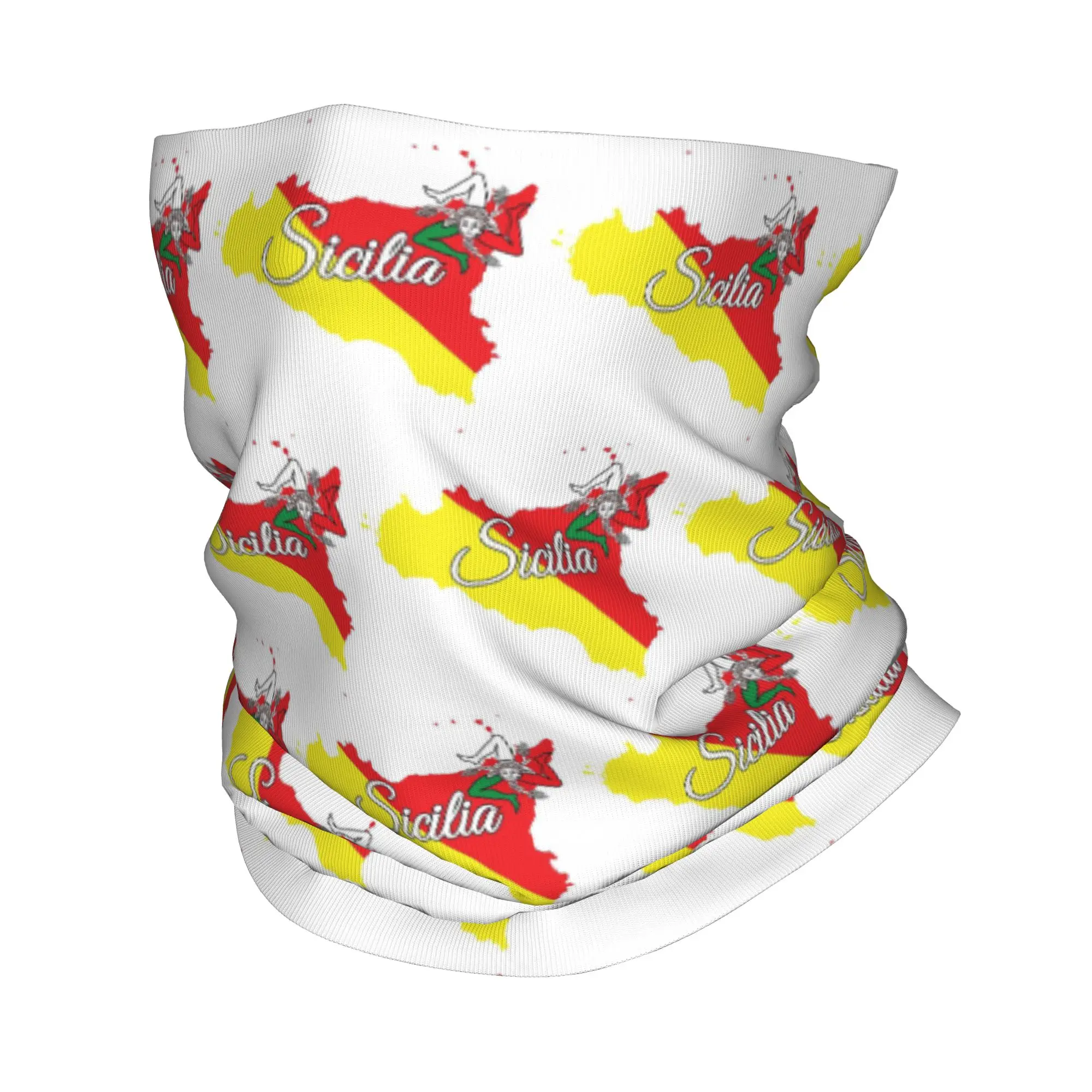 

Карта Сицилий Триакрии Сицилийская гордость Бандана Шея Гетры Маска с принтом Шарф Многофункциональная маска для лица Верховая езда для мужчин Женщин Взрослых