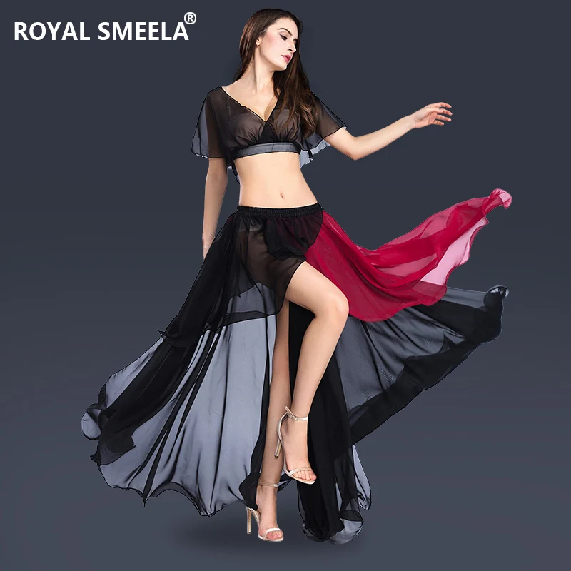 

Women bellydance practice clothes belly dance costume set sexy belly dancing skirt Top suit belly dance wear belly dancer outfit