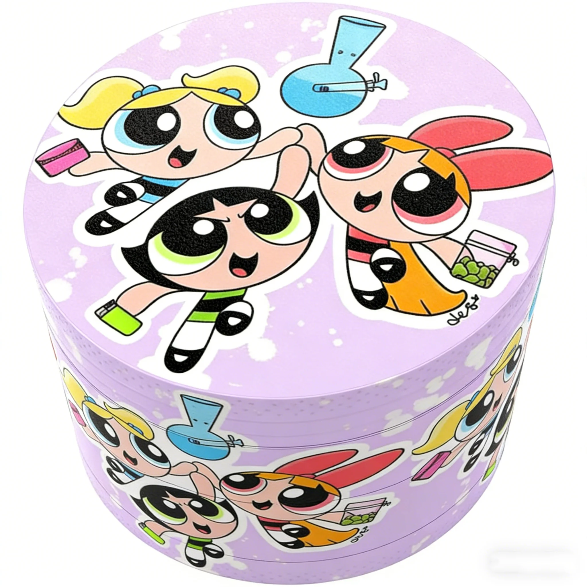50mm/2inch Fairies Metal Herb Grinder