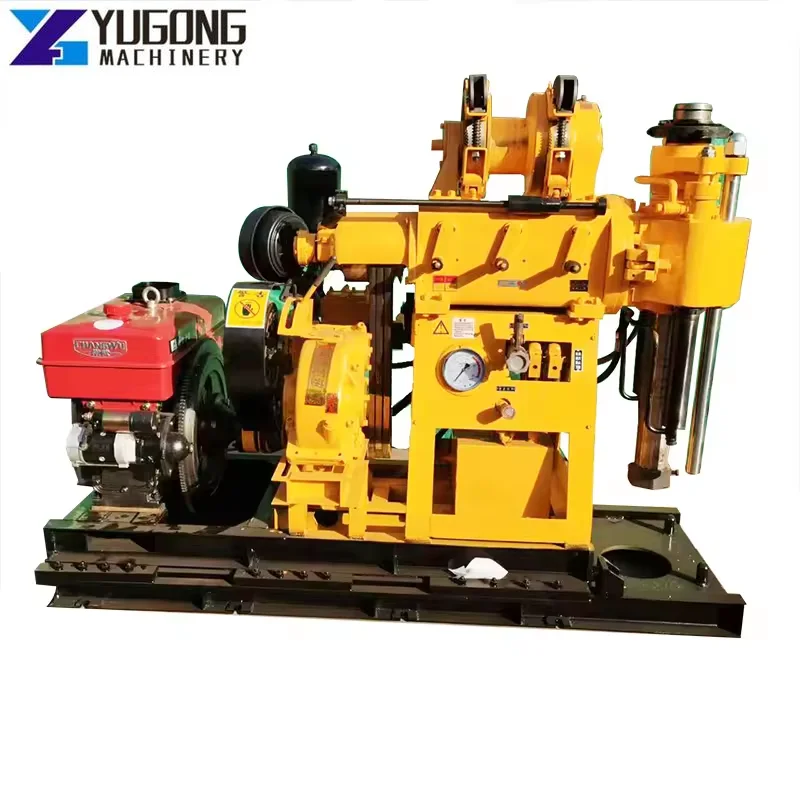 YG-200 Factory Price 200m Water Well Drilling Rig Machine Price Portable 100 Meter Hydraulic Core Drilling Rig Water Well Sale