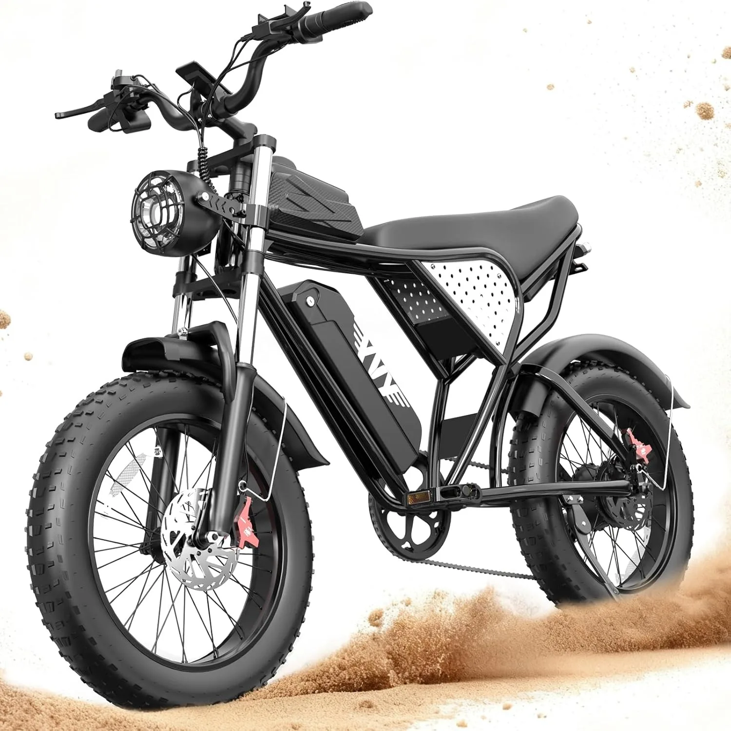 

Electric Bike for Adults: 1000W-1500W High Power Dual Motor for Powerful Hill Climbing,UL2849 Certified 20" Fat Tires,Customized