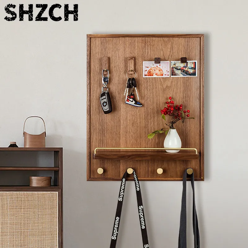 Modern Rustic Meter Box Cover, Switch Panel Hide Shelf, Decorative Wall Frame for Breaker, Minimalist Electrical Box Organizer