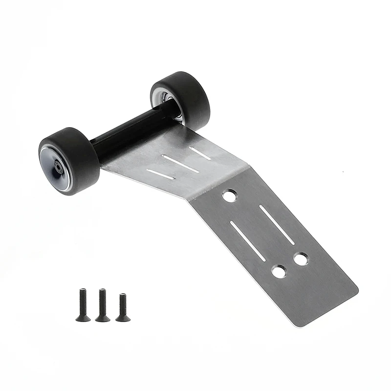 شريط Wheelie المعدني لـ Traxxas Mini Maxx، استمتع بعجلات آمنة وتحمي جسم الشاحنة من أضرار التصادم، جزء ترقية RC