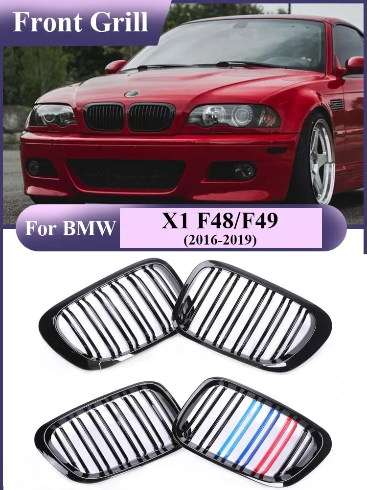 

Front Bumper Intake Lower Kidney Grille M Style Racing Black Grill For BMW 3 Series E46 Re-facelift 1998-2003 2/4 Doors