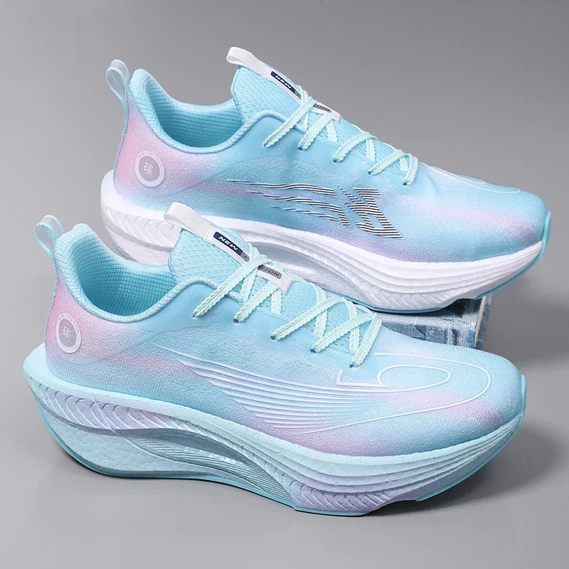 Men Comfortable Daily Running Shoes Breathable Light Weight Sneakers Non Slip Resistant Outdoor Walking Jogging Athletic Shoes