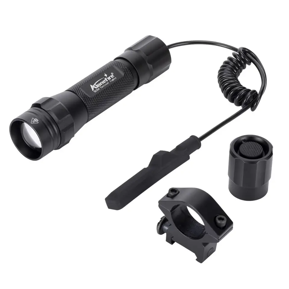 BrightLightMe＋ High power 12W Zoom flashlight Powerful Tactical Outdoor Travel