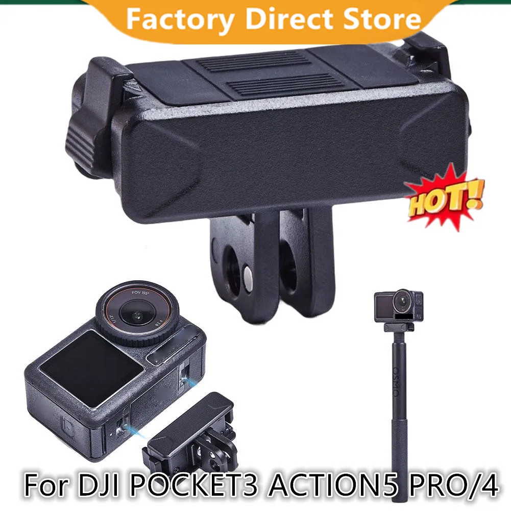 For DJI Osmo 360 POCKET3 ACTION5 PRO/4 Universal Magnetic Quick Release Base Installation Interface Sports Camera Accessory New